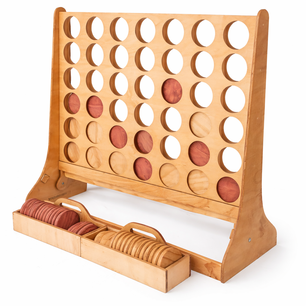 Wooden Connect 4- XXL Size