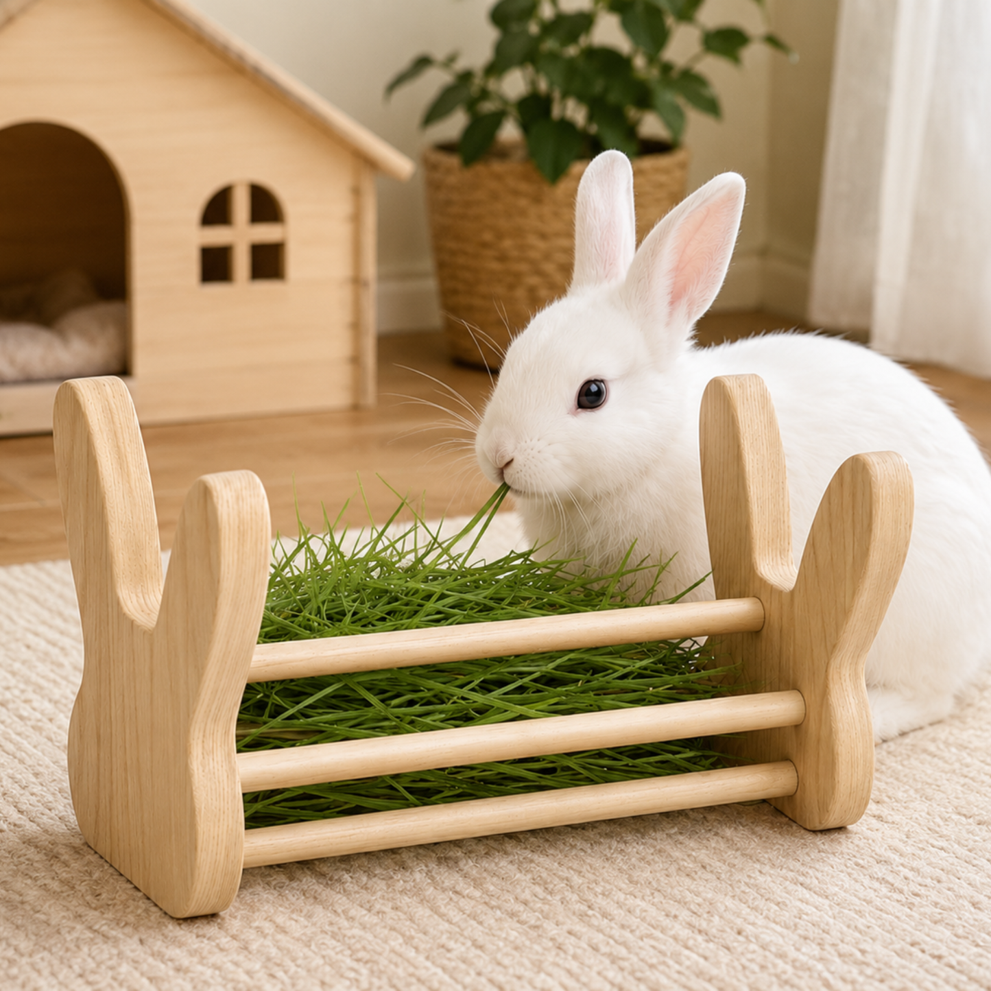 Rabbit Hay Feeder Rack