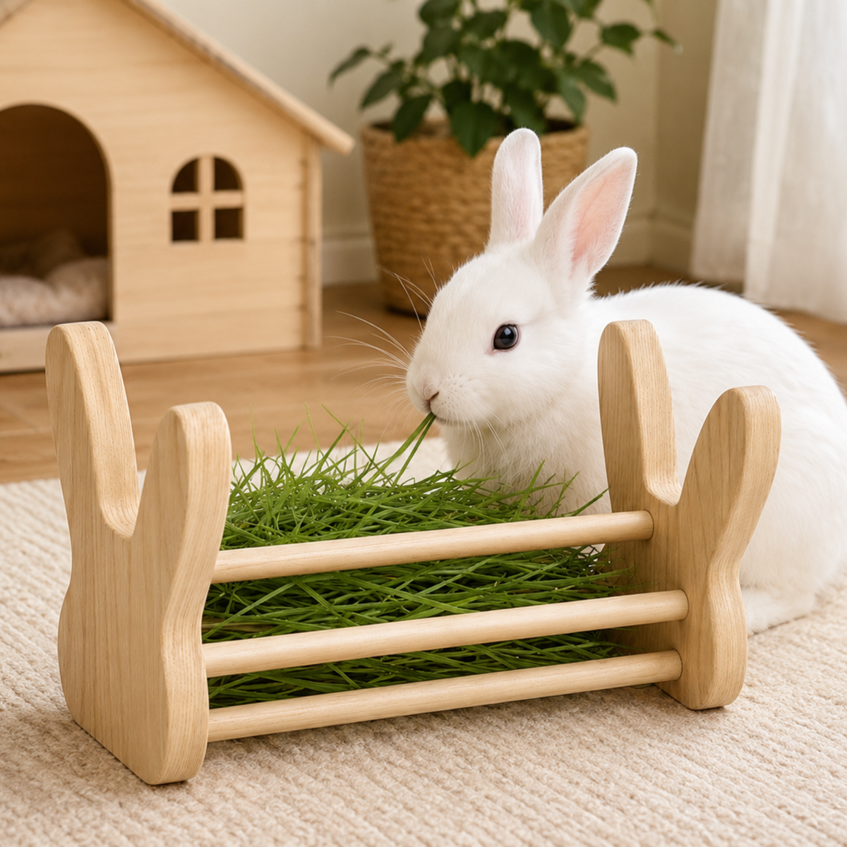 Rabbit Hay Feeder Rack