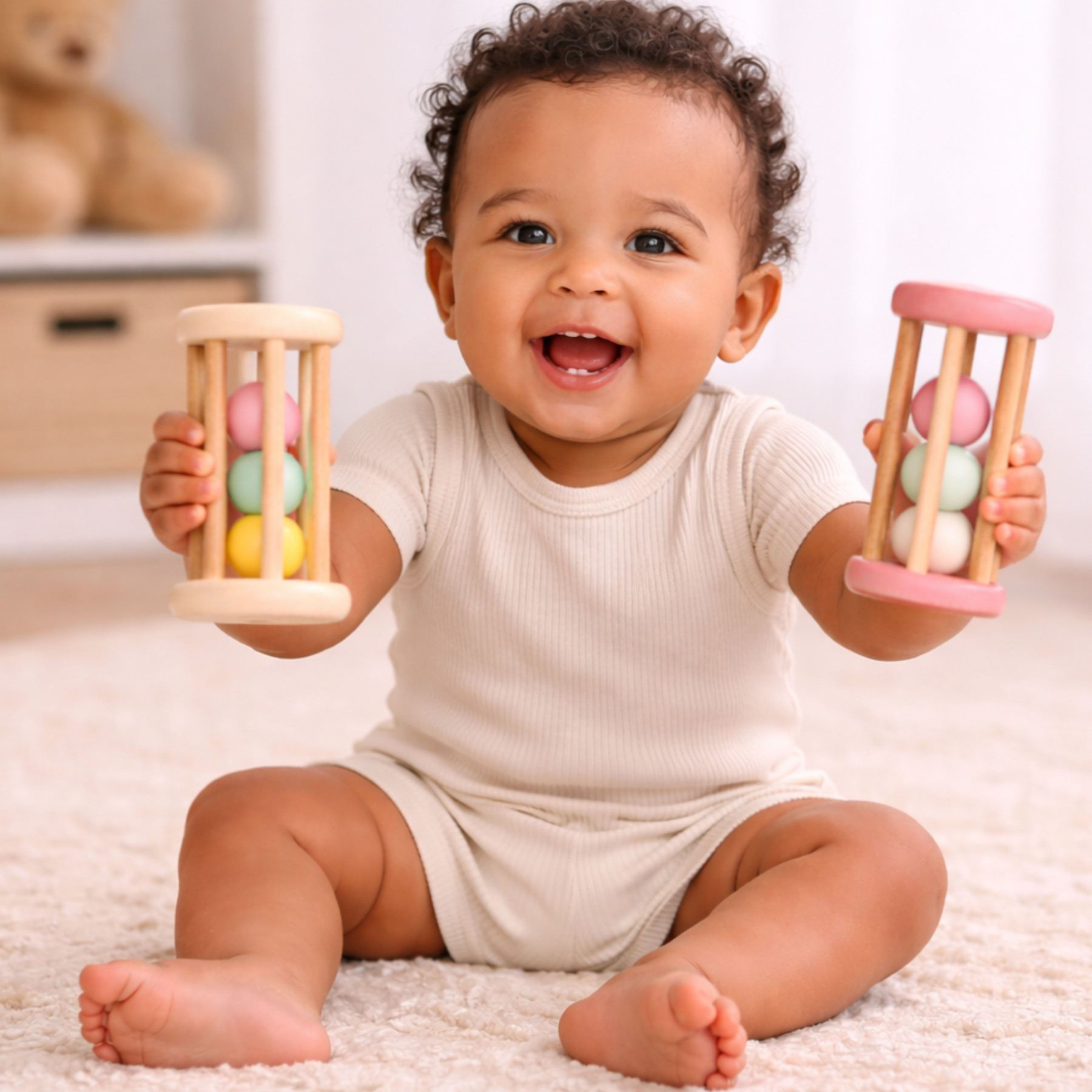Rolling Tumbler Rattle