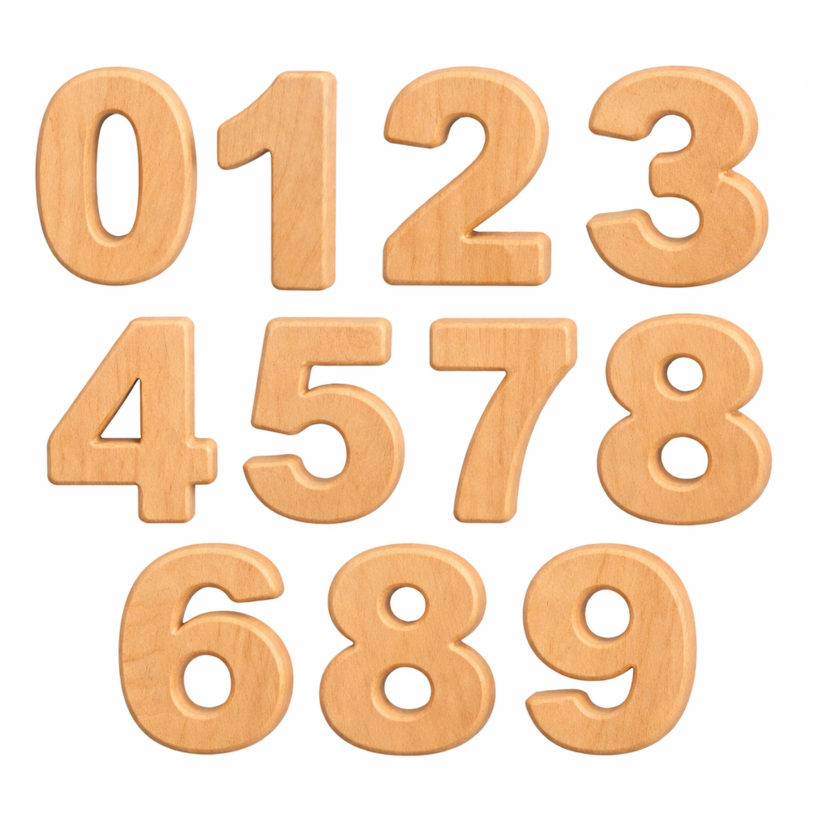 Wooden Numbers Learning Set