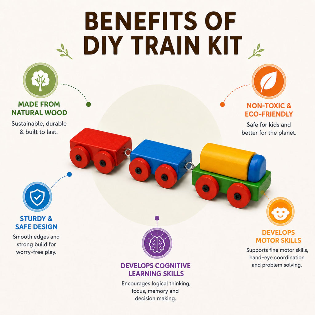 DIY Wooden Training Kit for kids by Woodling
