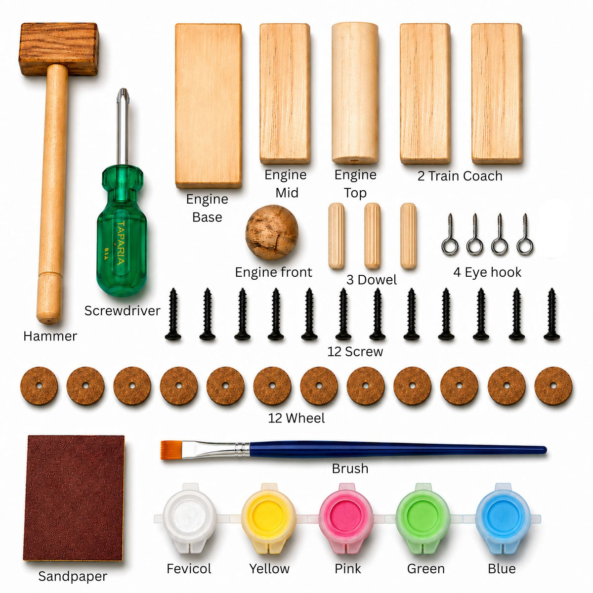 DIY Wooden Training Kit for kids by Woodling