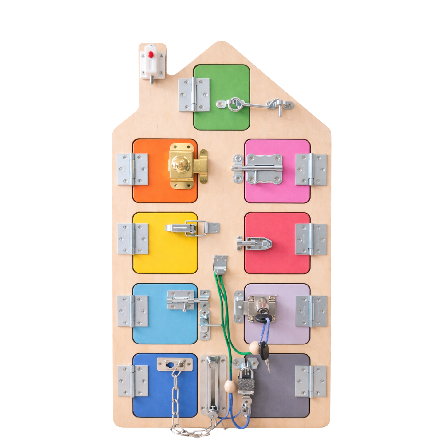 Lock & Latch Sensory Board