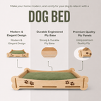 Pine Wood Dog Bed