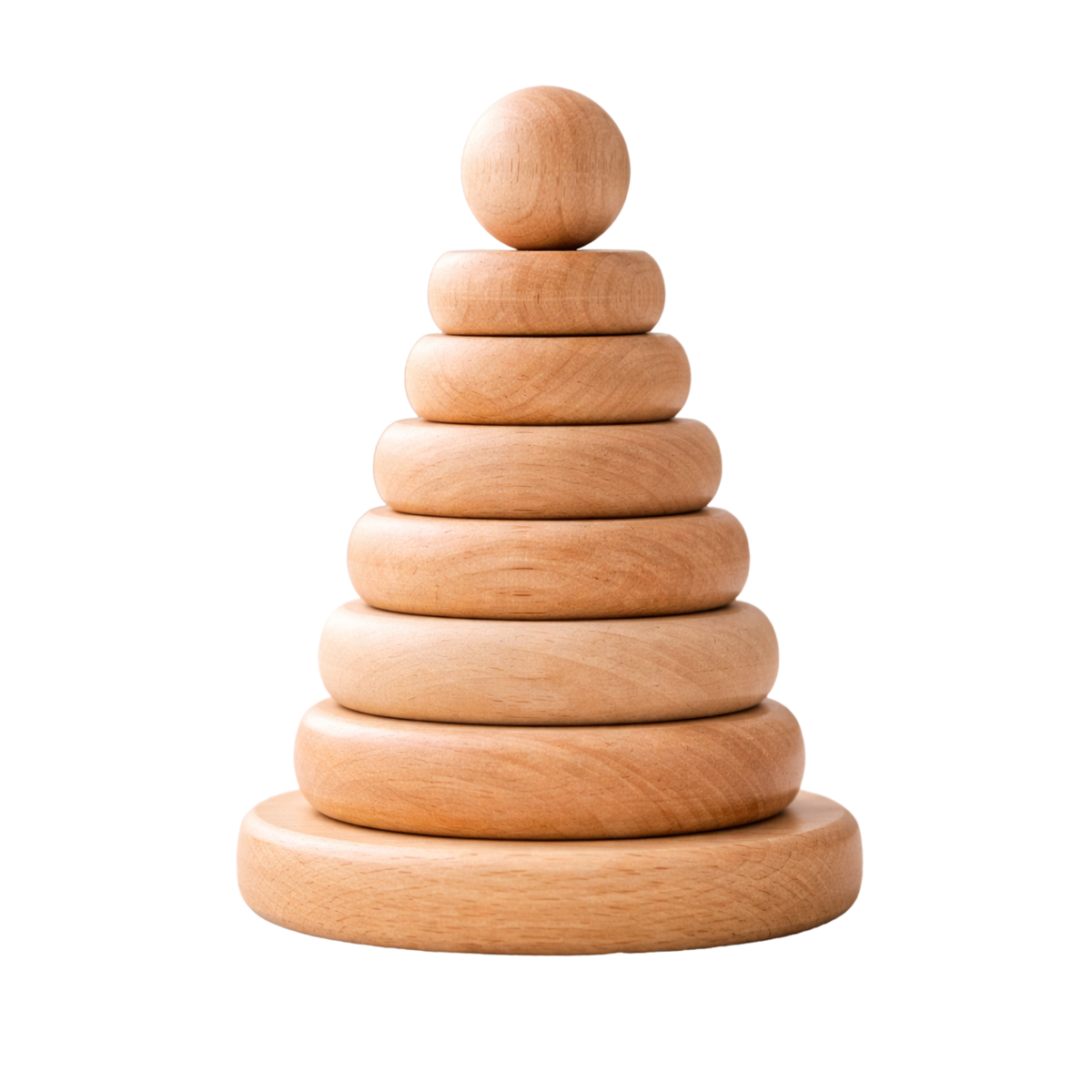 Wooden Ring Stacker