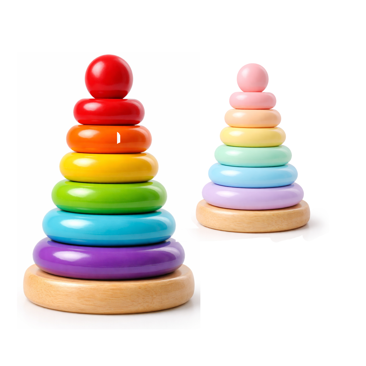 Wooden Ring Stacker