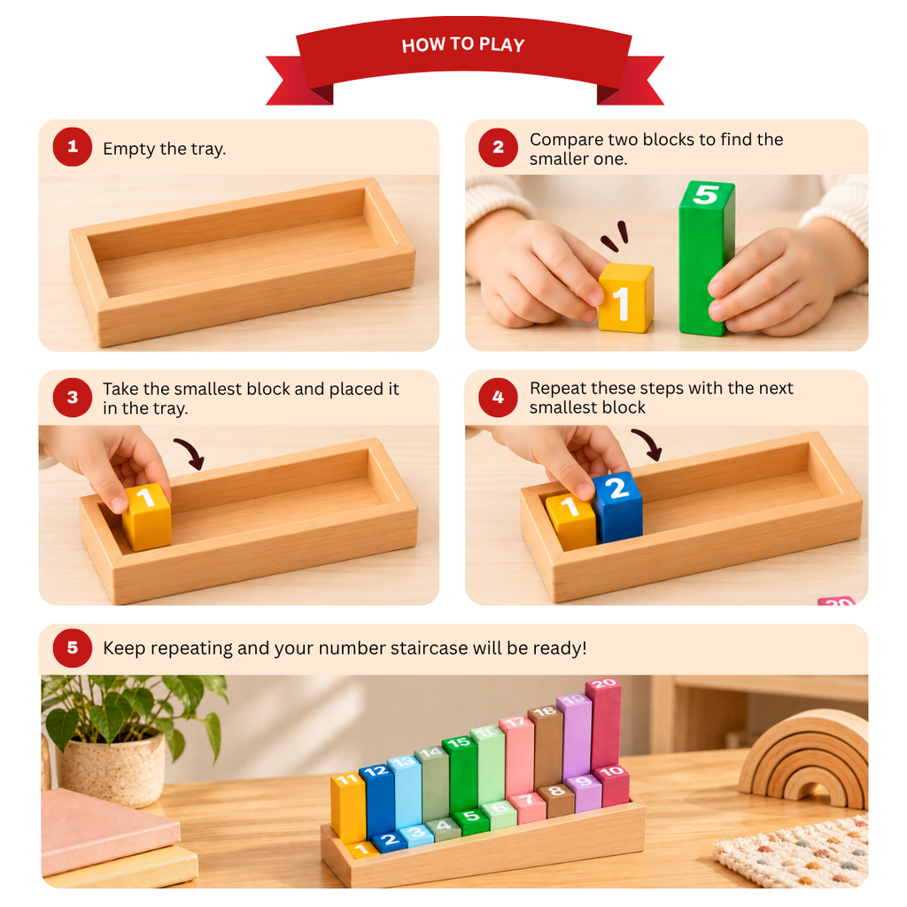 Number Staircase game