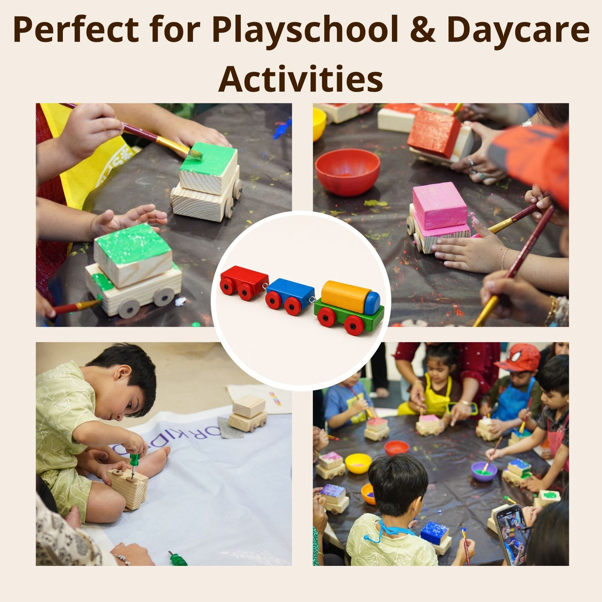 DIY Wooden Training Kit for kids by Woodling