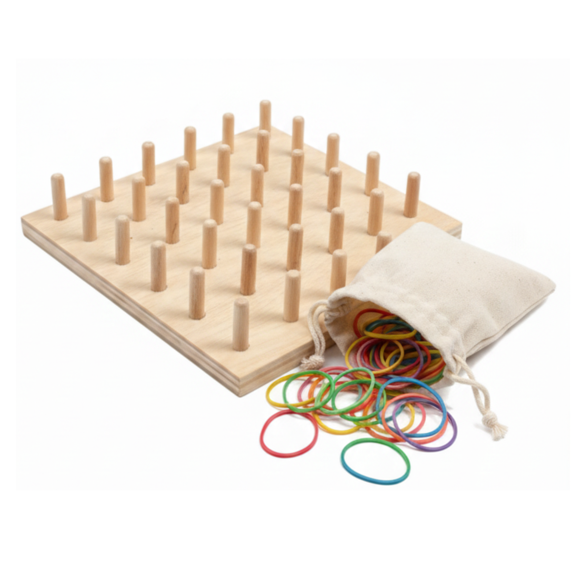 Wooden Geoboard