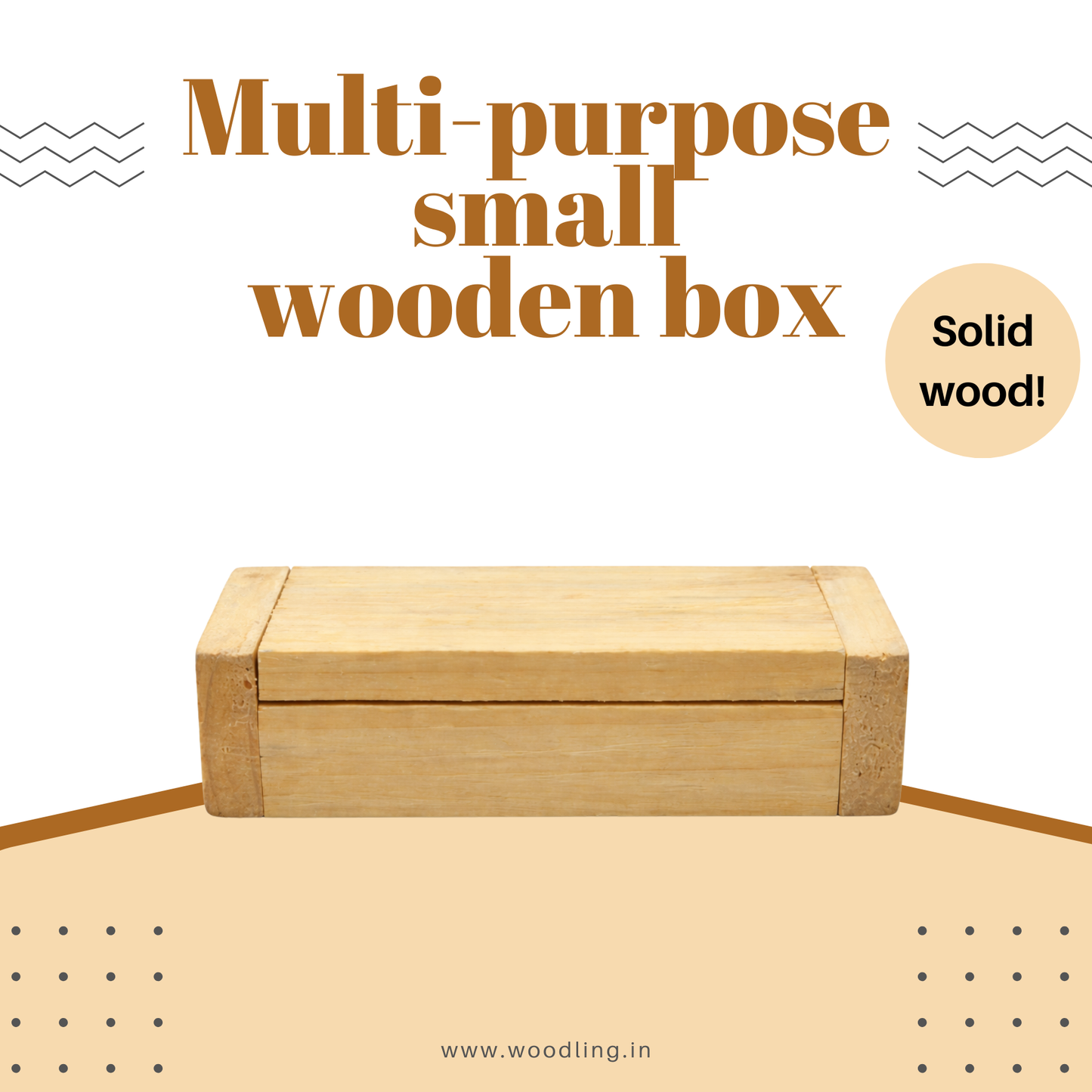 Small Solid Storage Box