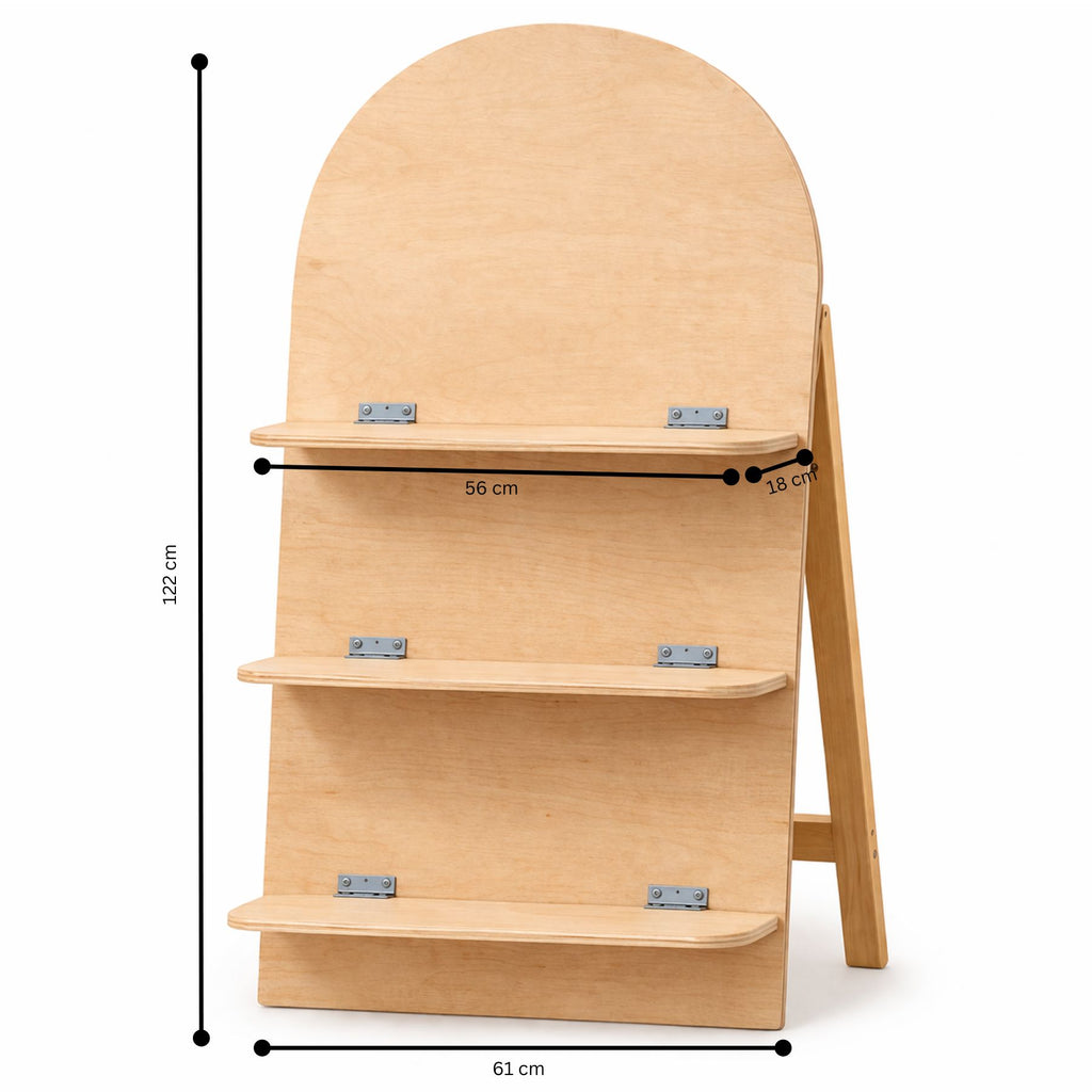 Foldable Wooden Shelf