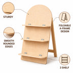 Foldable Wooden Shelf