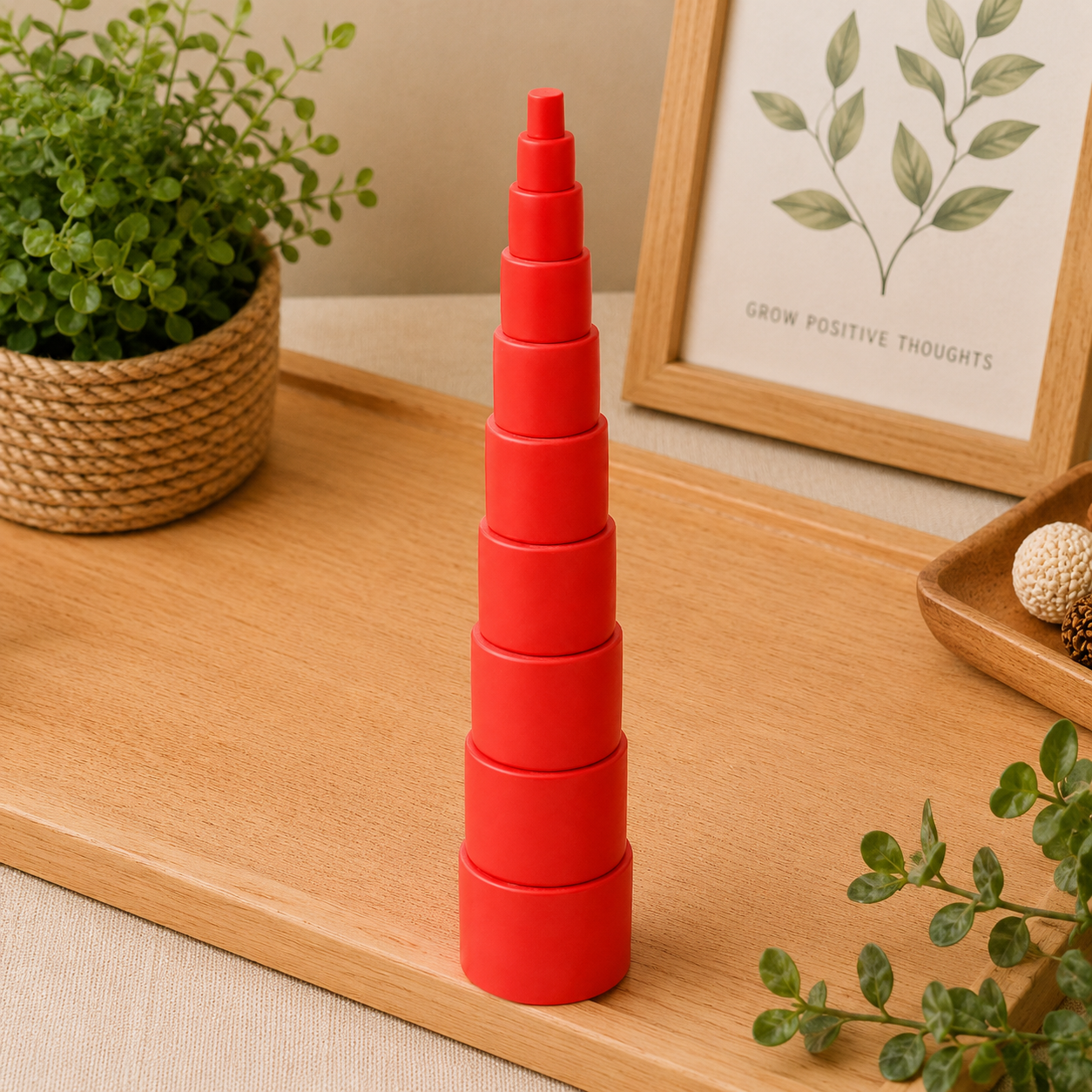 Montessori Knobless Cylinders
