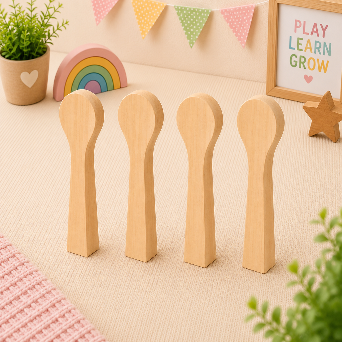 Unfinished Wooden Spoon