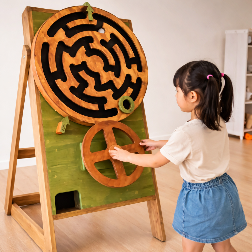 Wooden Spinning Maze- XXL Size