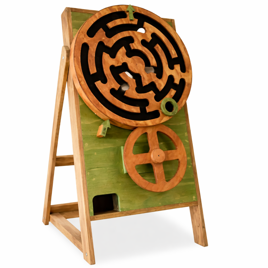 Wooden Spinning Maze- XXL Size