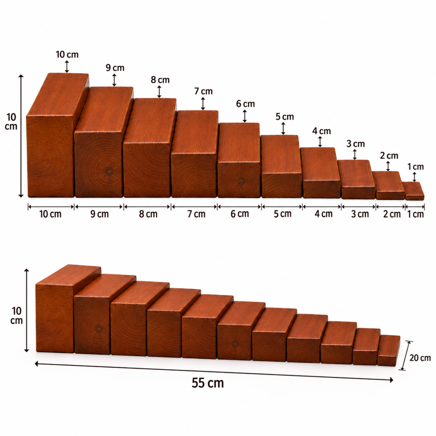 Montessori Brown Stairs