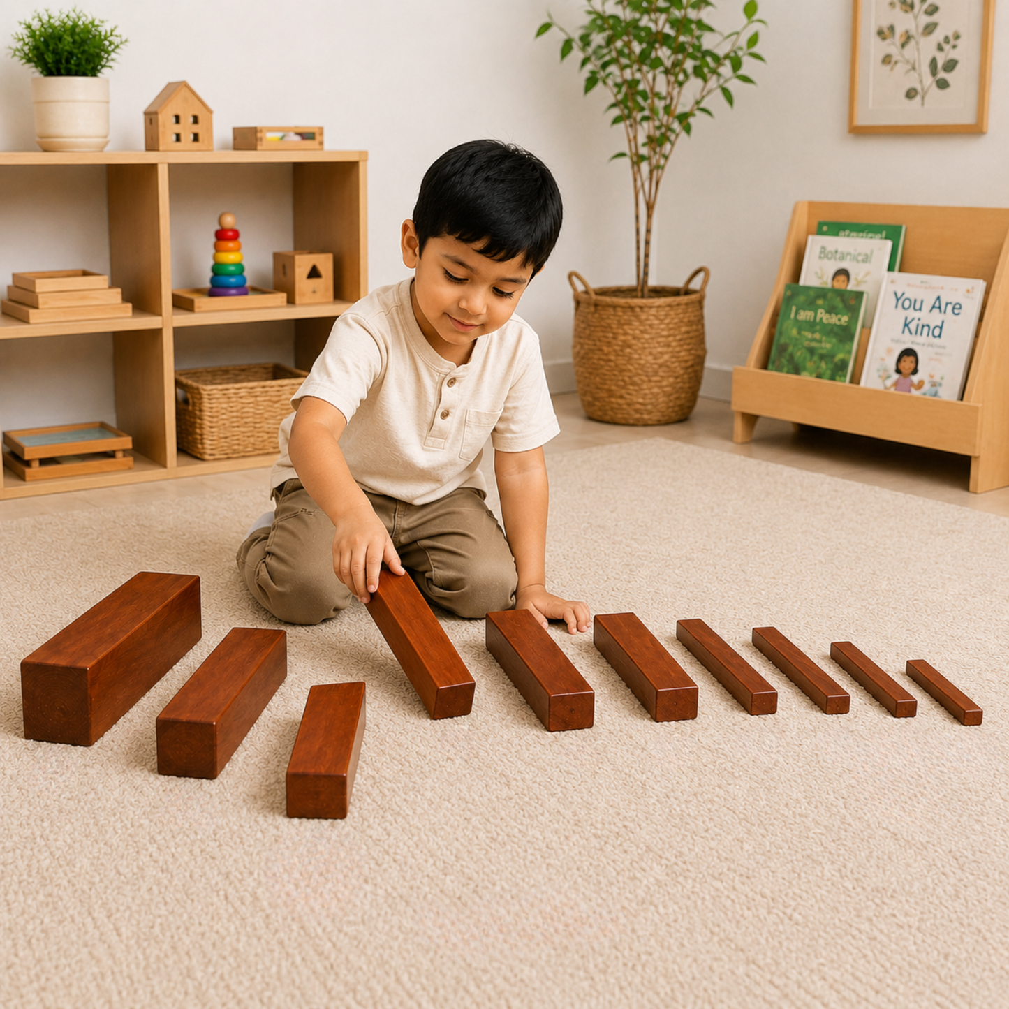 Montessori Brown Stairs