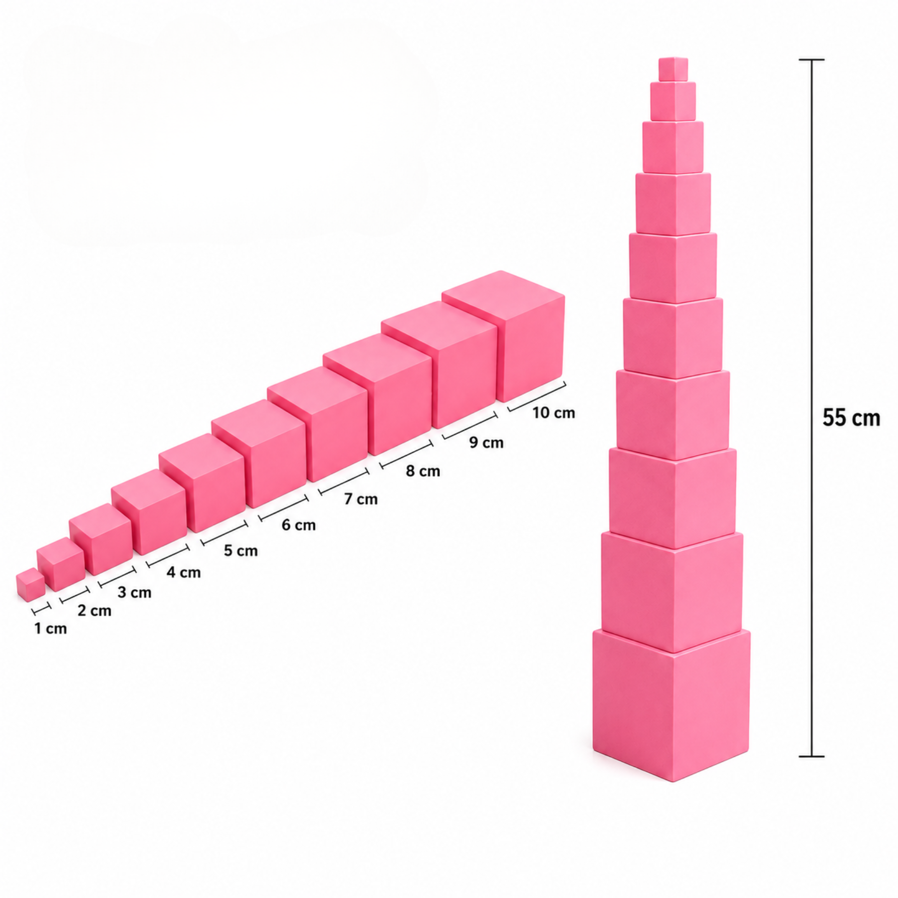 Montessori Pink Tower