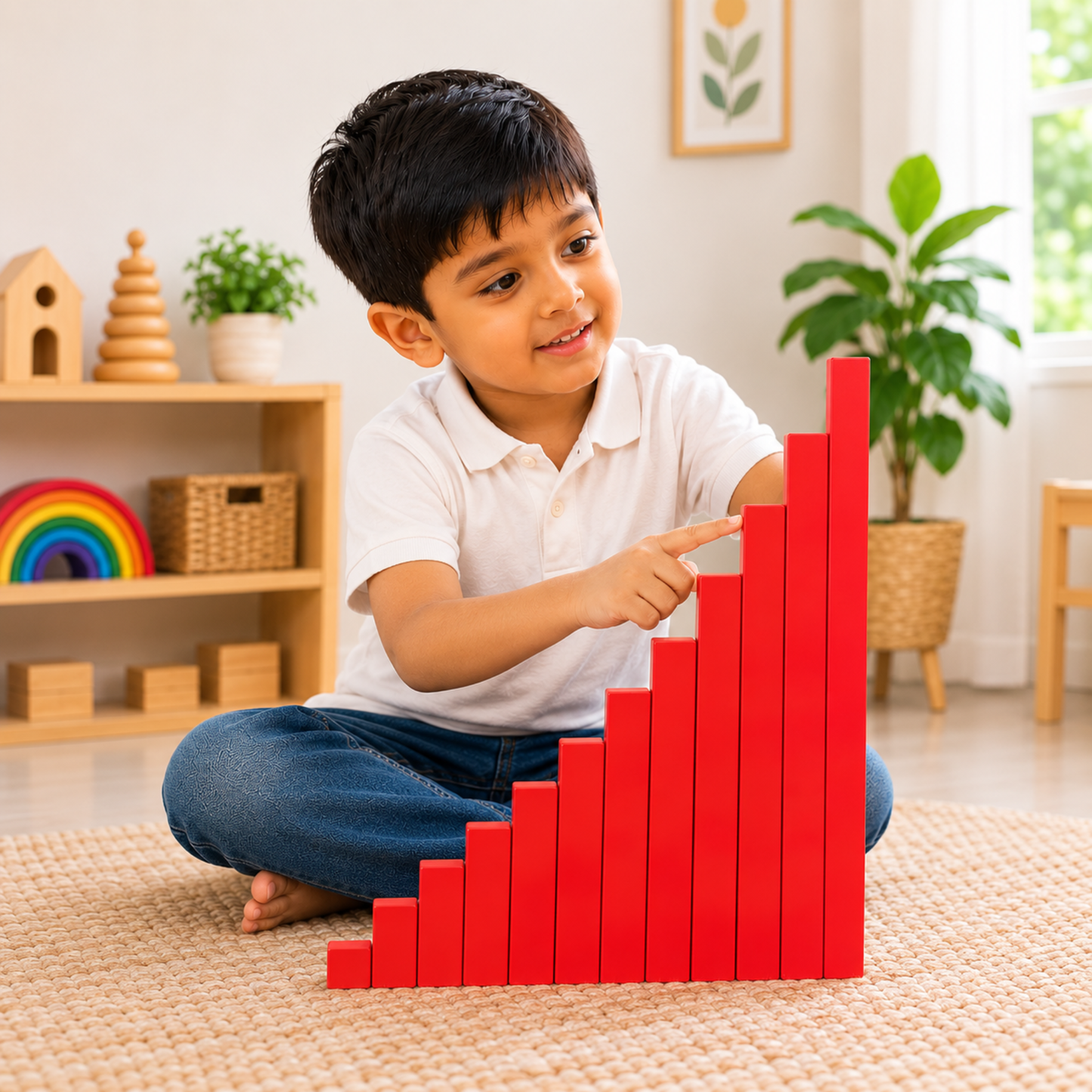 Montessori Rods