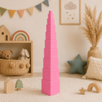 Montessori Pink Tower - Wooding