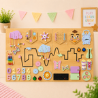 Montessori Sensory Board - Wooding