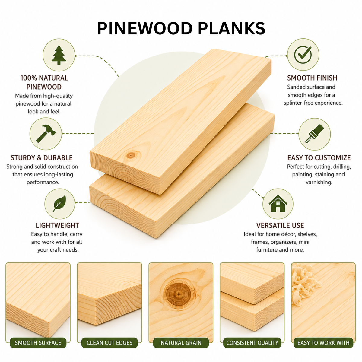 Pinewood Planks
