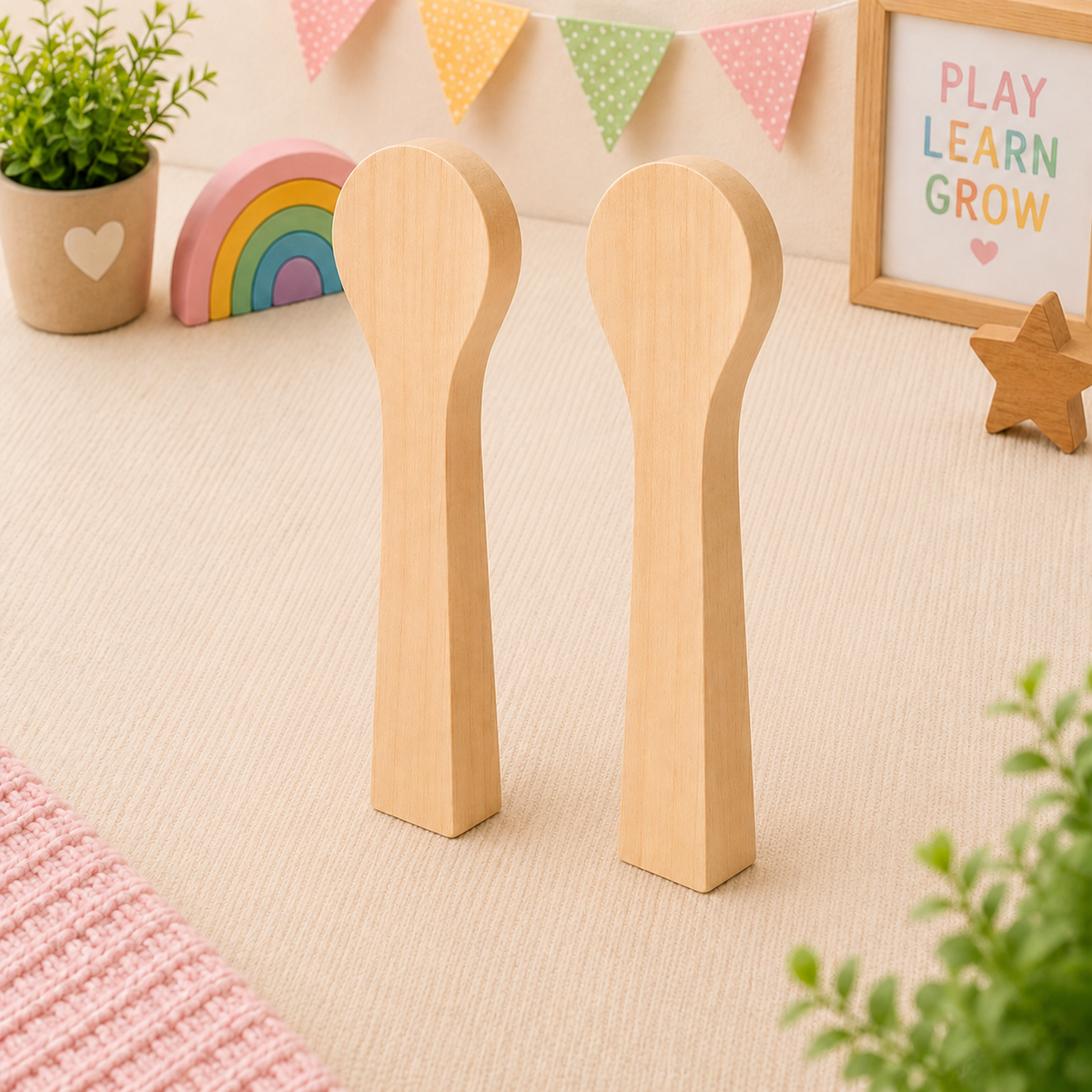Unfinished Wooden Spoon - Wooding