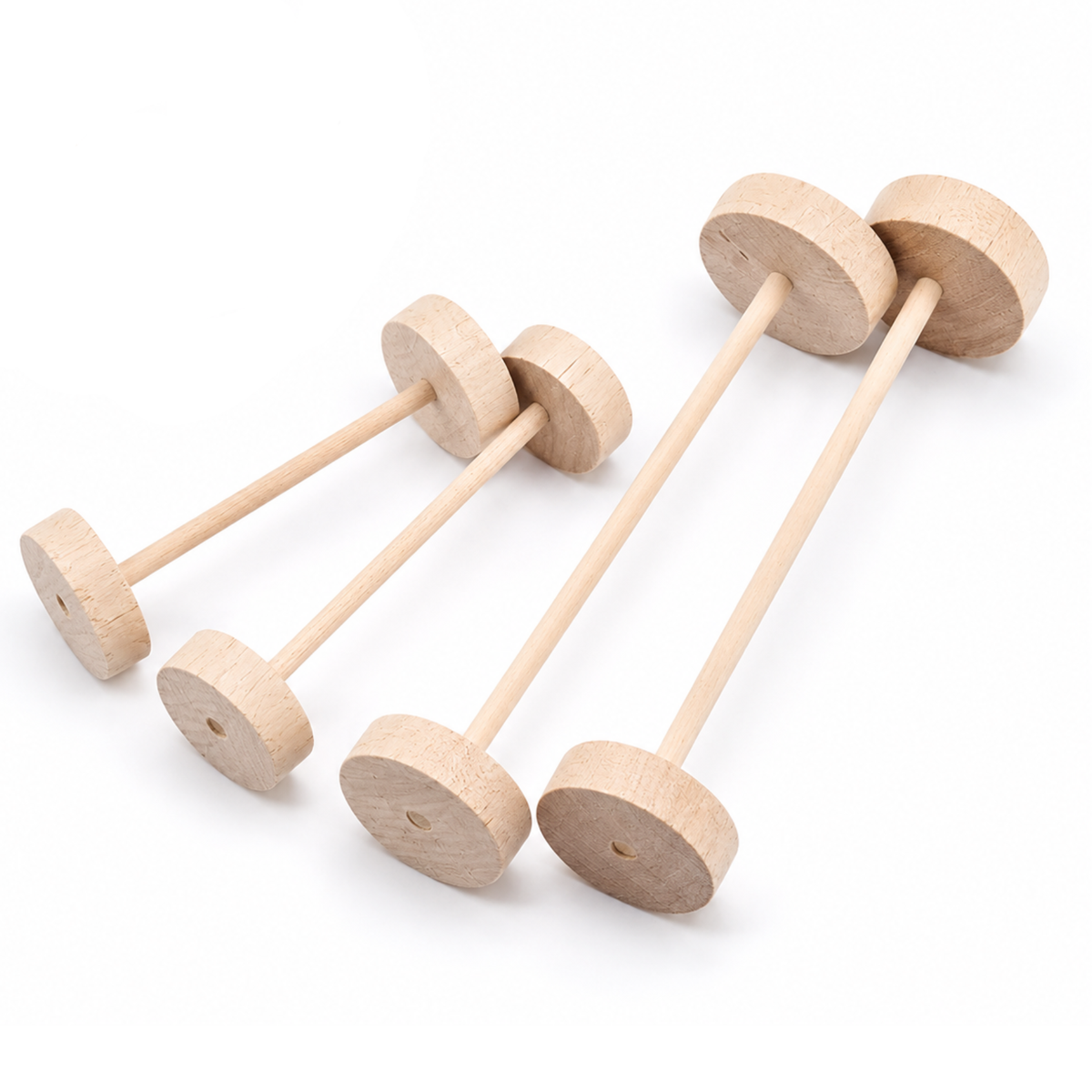 Wheel with Wooden Sticks