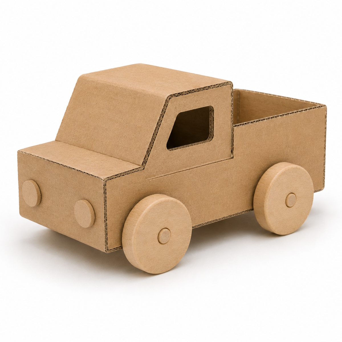 Wheel with Wooden Sticks