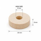 Pine Wood Wheels