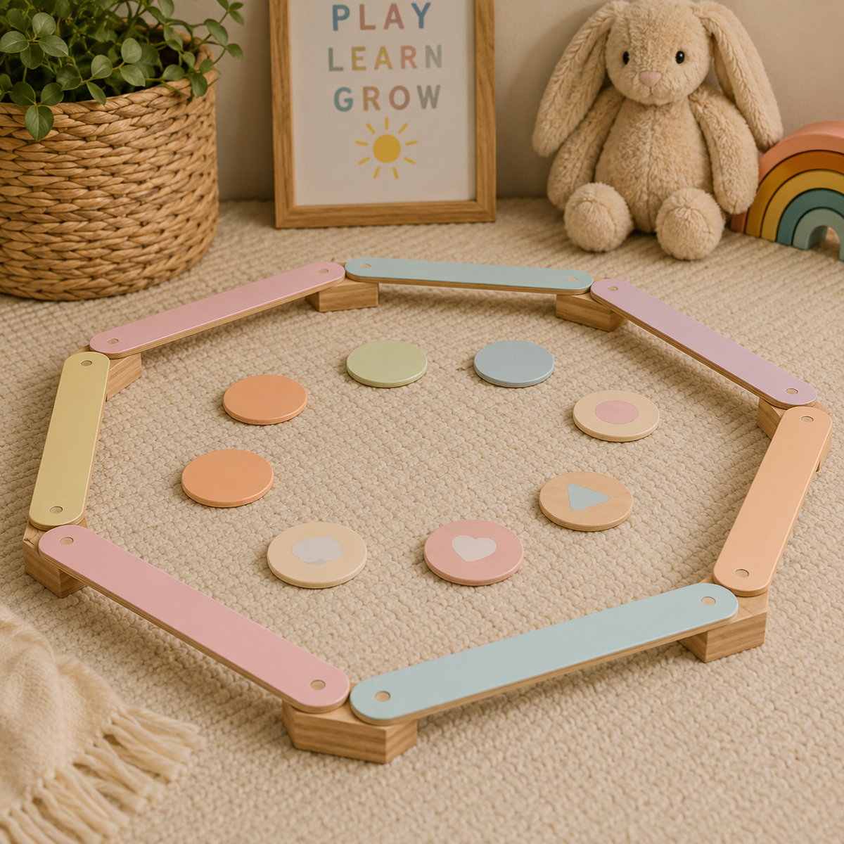 Wooden Balance Beam