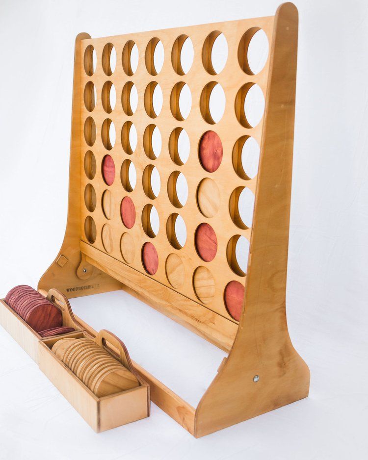 Wooden Connect 4- XXL Size