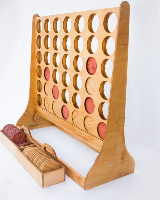 Wooden Connect 4- XXL Size