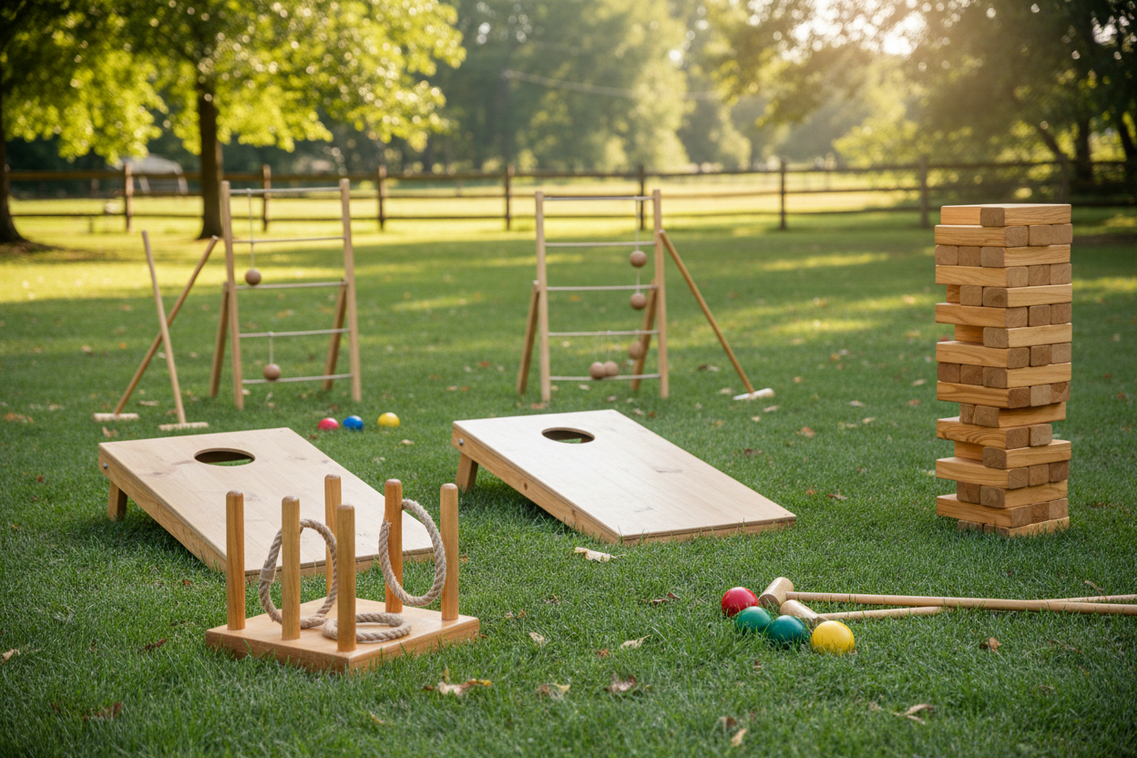 wooden alwn games